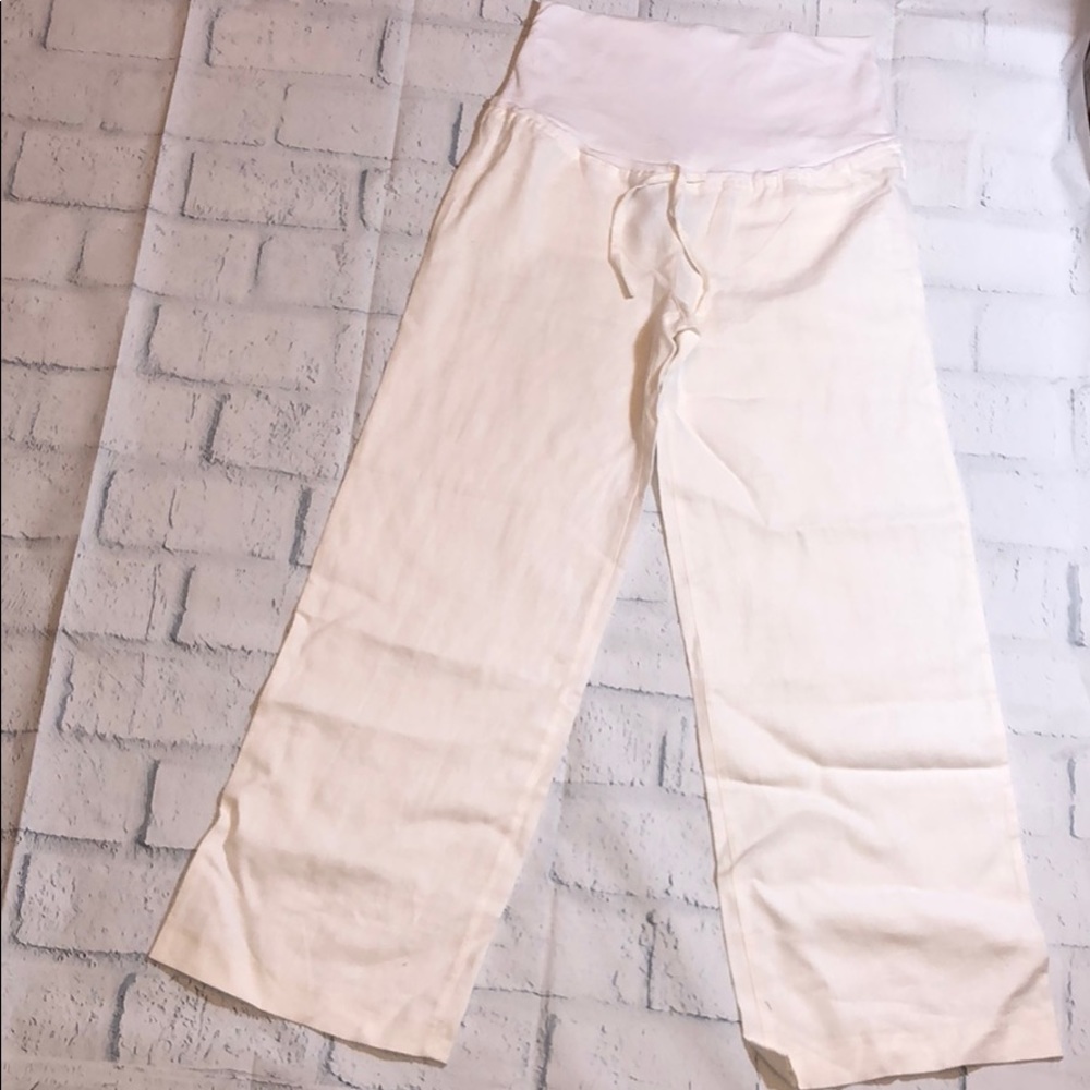 NWT- JoJo Maman Bébé Linen Pants